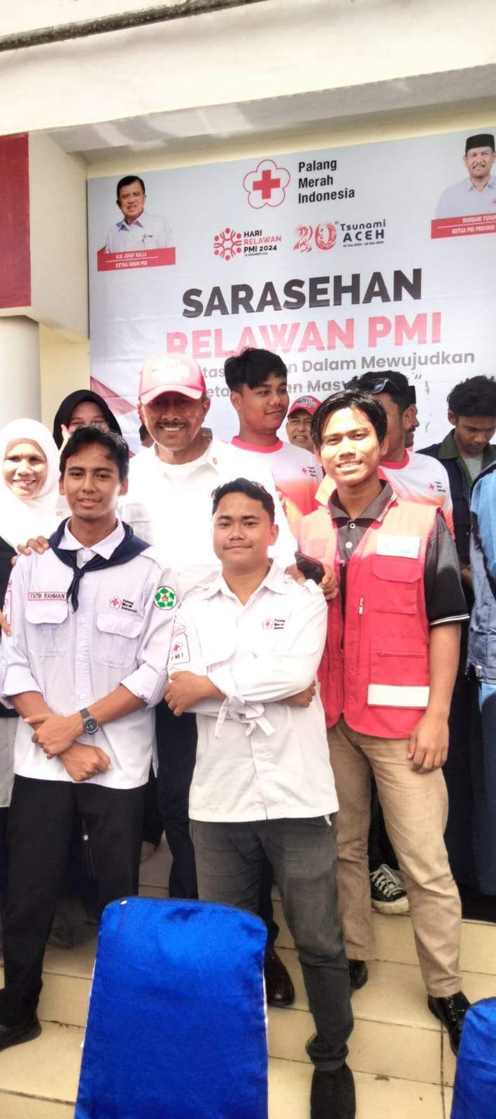 KSR Markas PMI Kota Langsa Mengikuti Kegiatan Apel Pembukaan Hari Relawan Nasional Di PMI Provinsi Aceh
