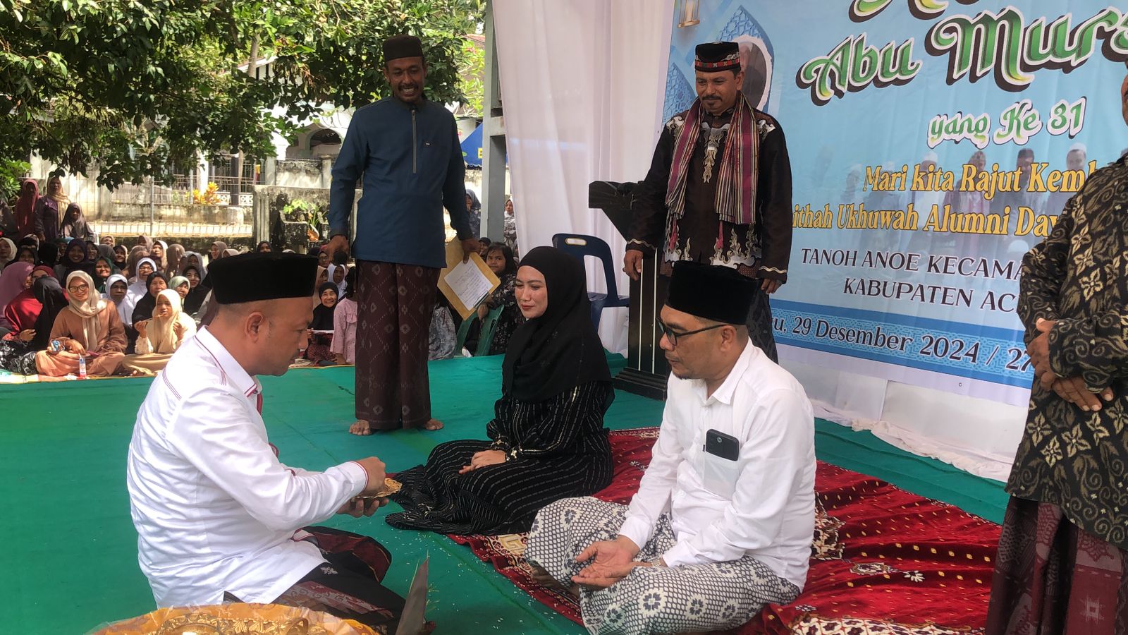 Haul ke-31 Abu Mursyid Teunom dan Peusijuk Bupati Terpilih dan DPRA