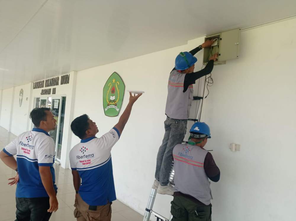 Kodam Iskandar Muda dan PT Aceh Link Media Hadirkan Internet Gratis untuk Masyarakat.