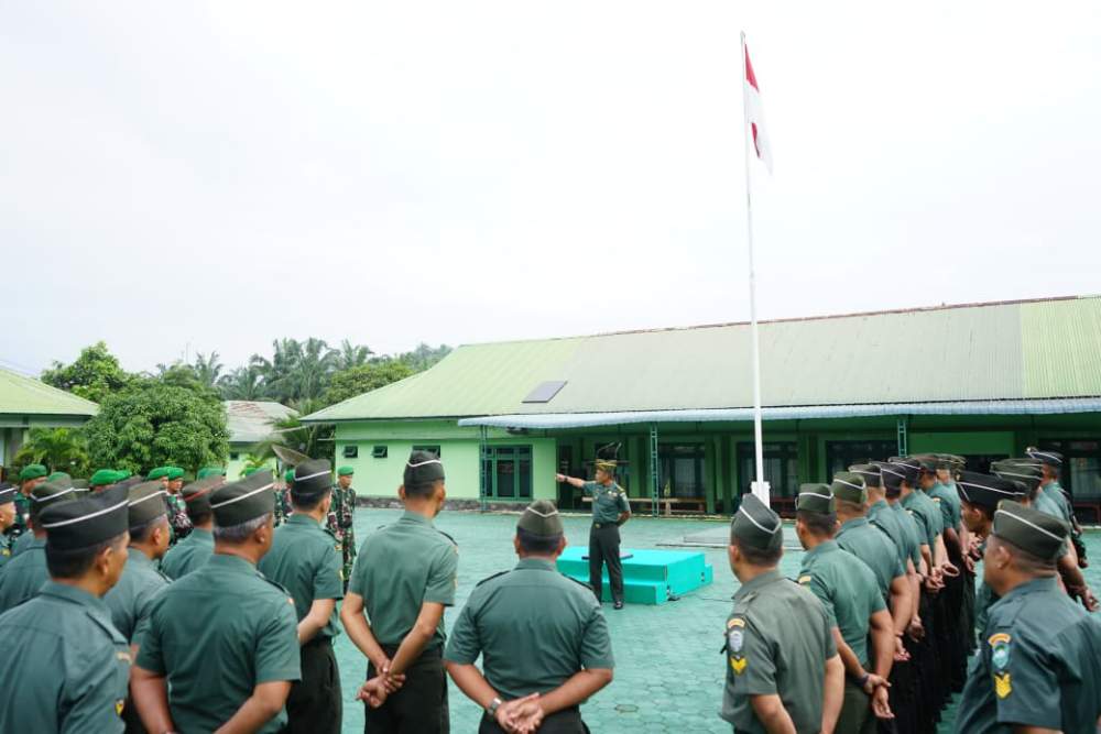 Jamdan, Kasdim 0117/Aceh Tamiang Jadilah Prajurit Yang Selalu Pandai Bersyukur
