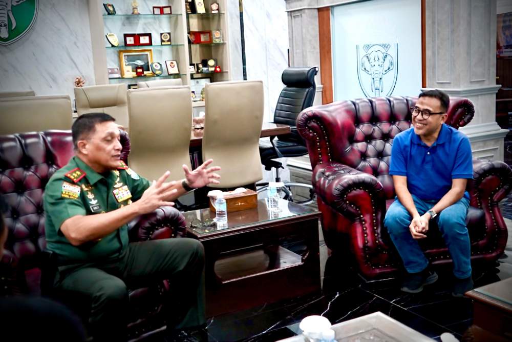 Pangdam Iskandar Muda Menerima Audiensi PT. Indolok Bakti Utama.