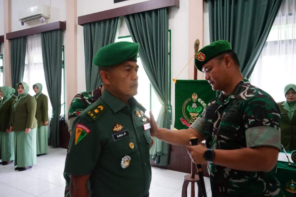 Dandim 0117/Aceh Tamiang Pimpin Tradisi Satuan Penerimaan Warga Baru