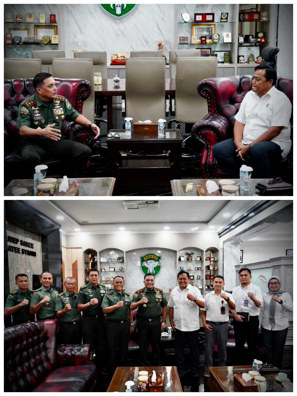 Pangdam IM Terima Audiensi Kepala Perwakilan BPK Aceh.