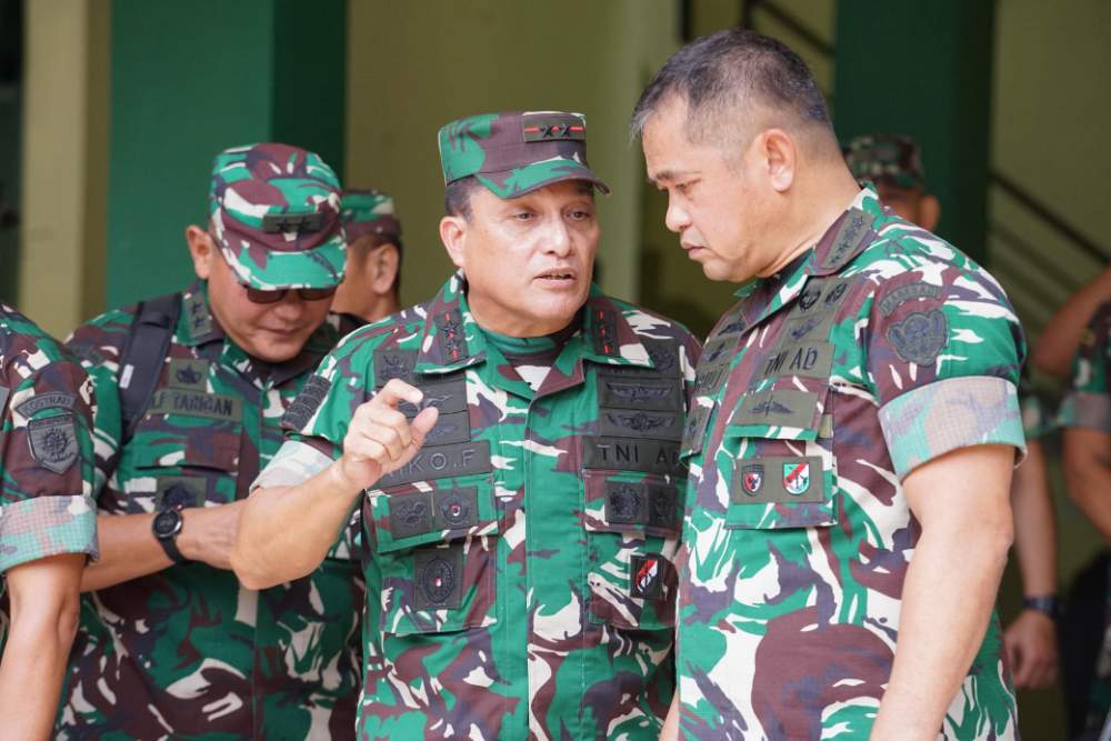 Pangdam IM hadiri Apel Komandan Satuan TNI- AD 2025 di Sanggabuana.