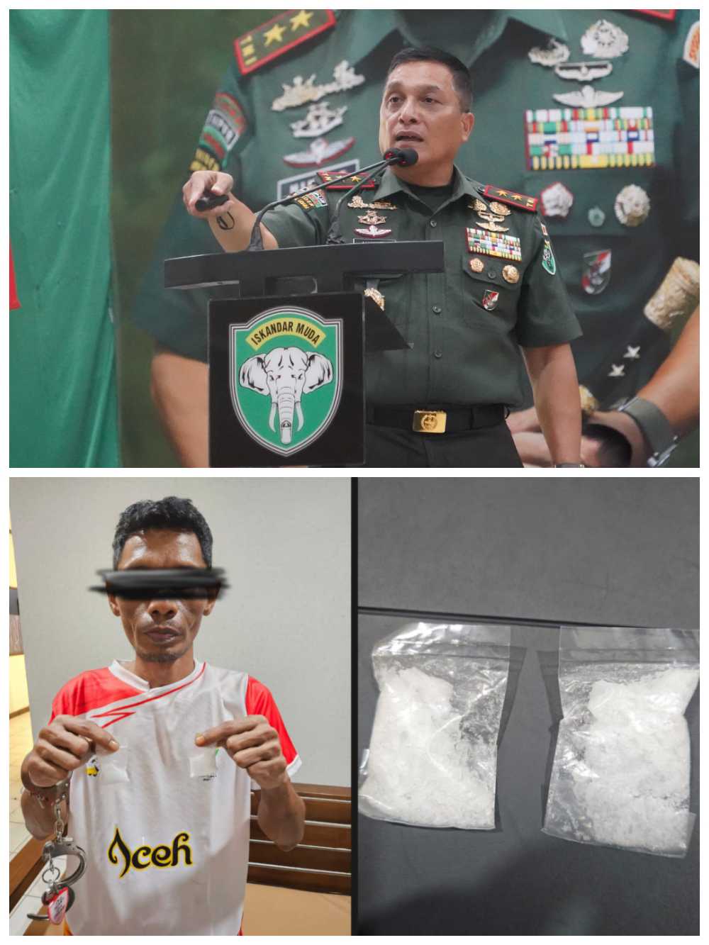 Pangdam IM : Pengedar Narkoba adalah Pengkhianat Bangsa.