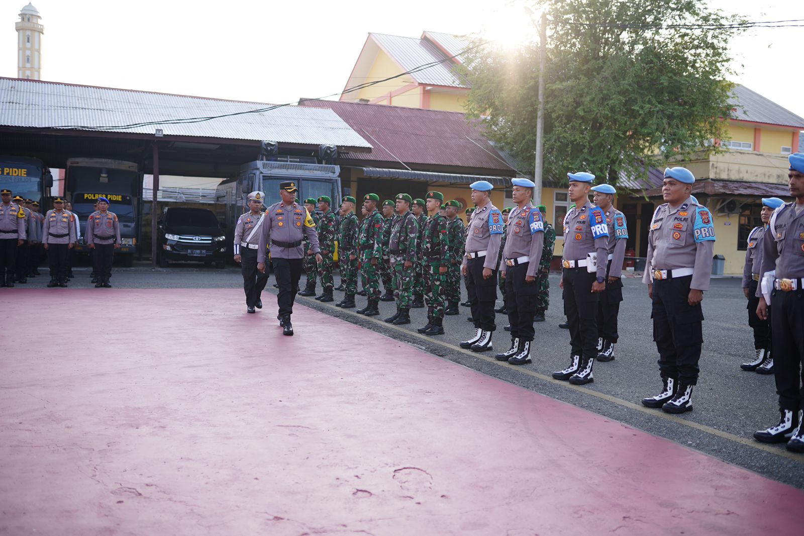 Polres Pidie Gelar Apel Pasukan Operasi Keselamatan Seulawah 2025