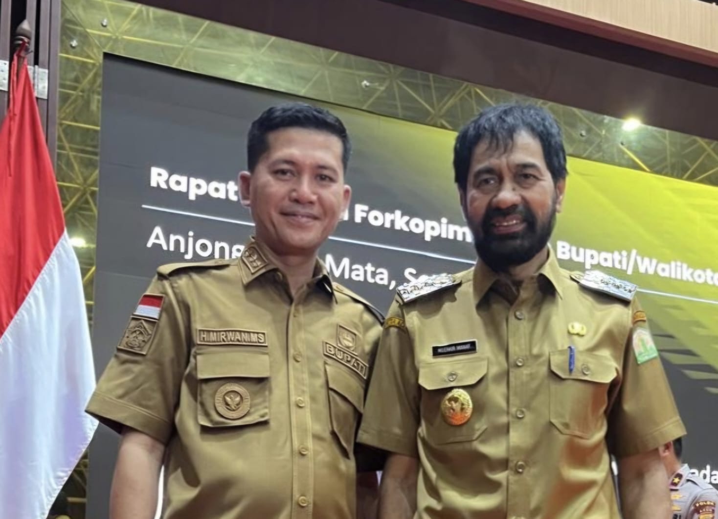BUPATI ACEH SELATAN HADIRI RAKOR BERSAMA GUBERNUR DAN FORKOPIMDA ACEH
