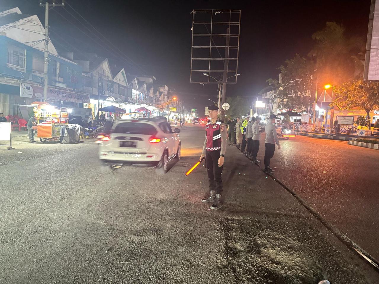 Polres Pidie Kerahkan Ratusan Personil lakukan Pengamanan Malam Takbir Keliling Idul Fitri 1446 H