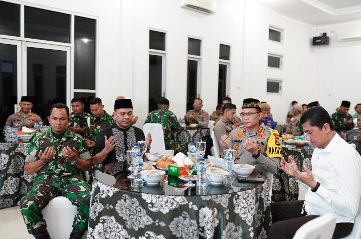 Polres Pidie Adakan Buka Puasa Bersama TNI / Polri dan Pemkab