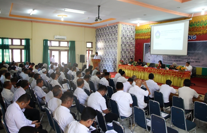 PEMKAB ACEH SELATAN GELAR FORUM OPD DALAM RANGKA PENYUSUNAN RKPD TAHUN 2026