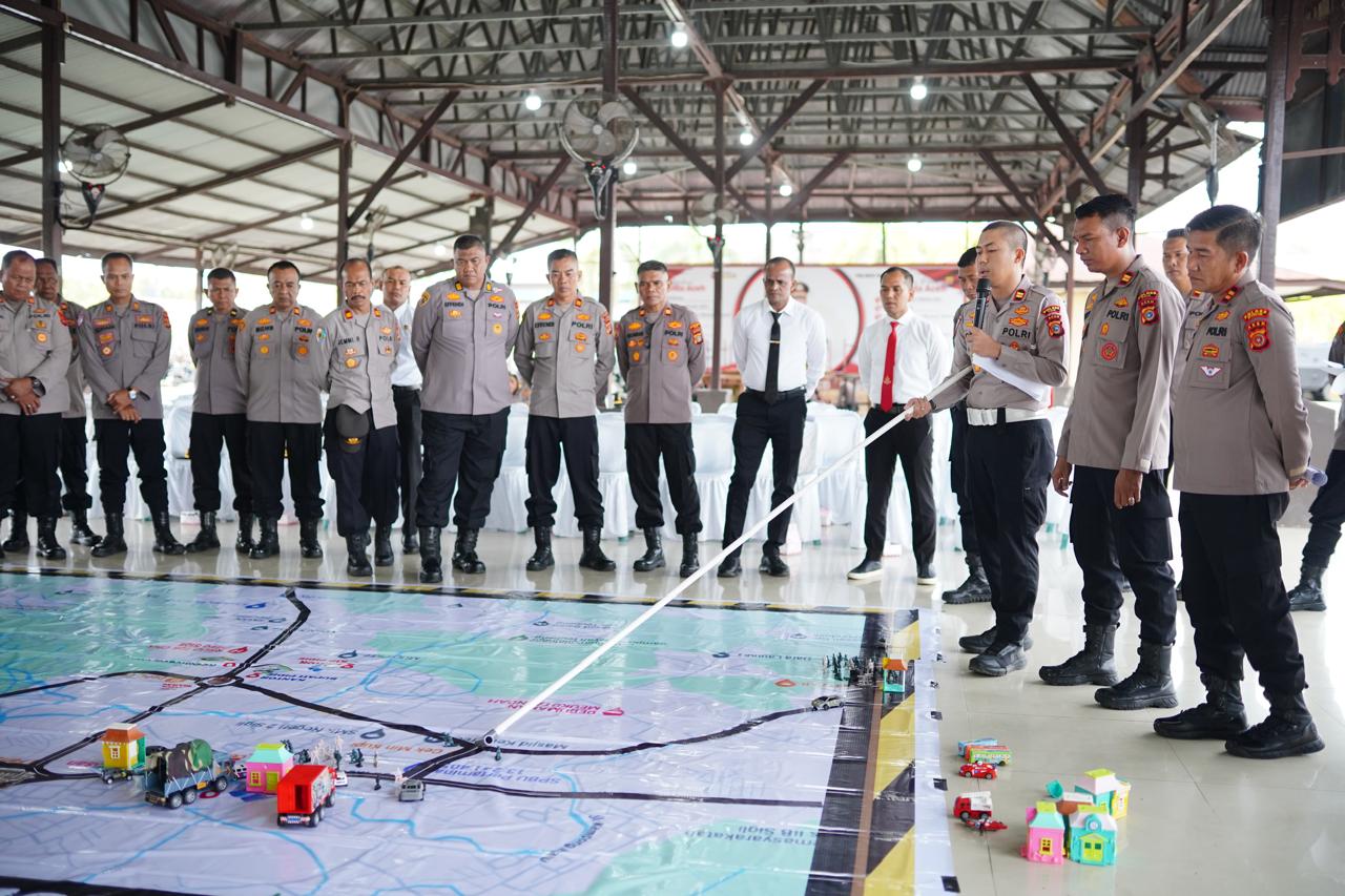 Polres Pidie Laksanakan TFG Dalam Rangka Kesiapan Pengamanan Hari Mayday 2025