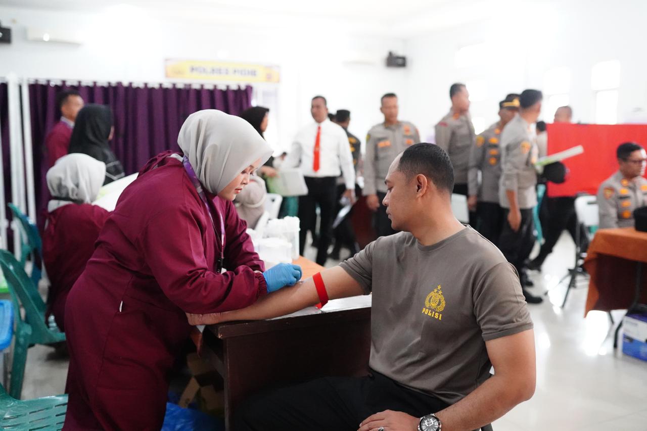 Polres Pidie Adakan Rikkes Berkala Tahun 2025