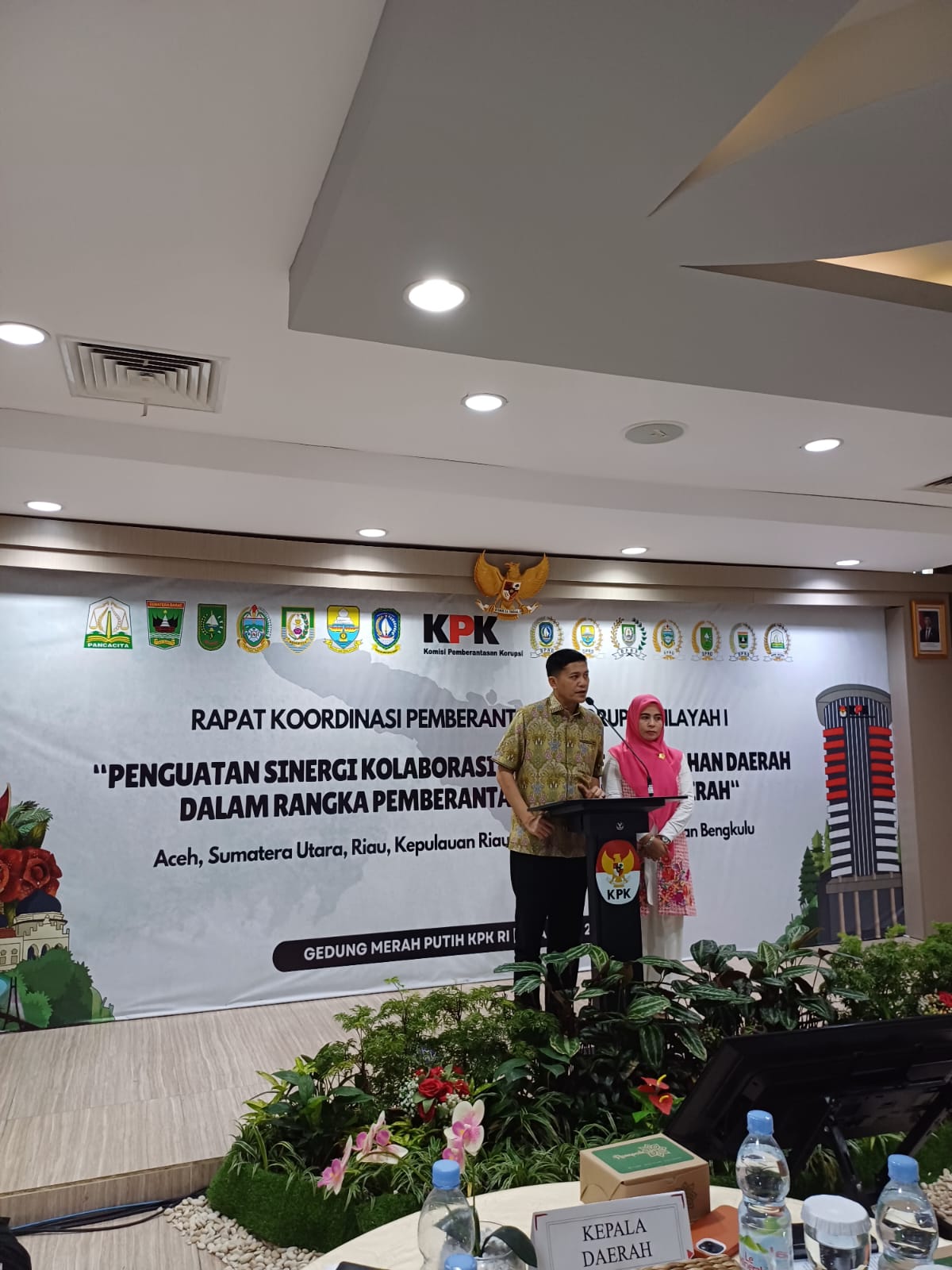 HADIR DI GEDUNG MERAH PUTIK KPK RI, BUPATI ACEH SELATAN TEGASKAN KOMITMEN BERANTAS KORUPSI