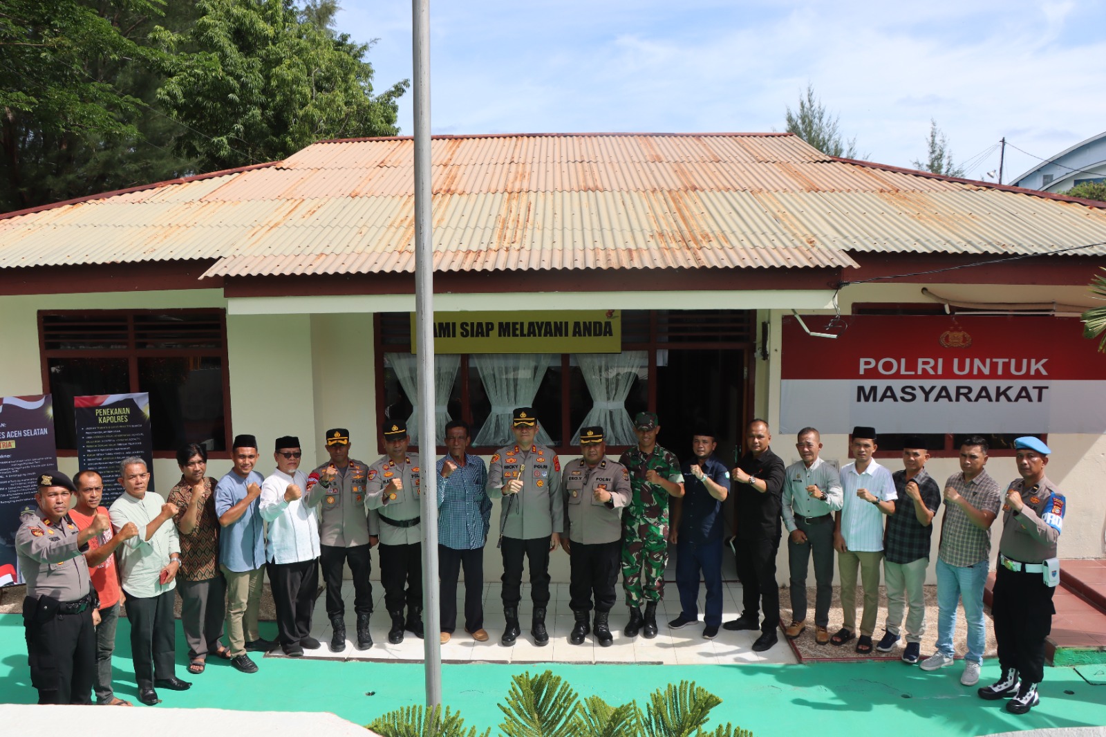 Hari Keempat Kunker, Kapolres Tinjau Polsek Tapaktuan dan Polsek Pasieraja Perkuat Komitmen Pelayanan dan Kamtibmas