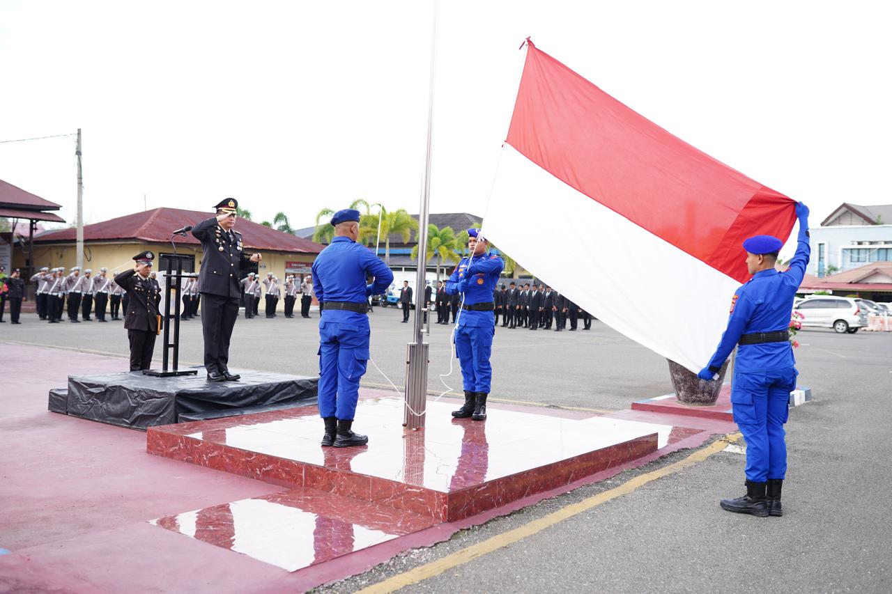 Kapolres Pidie Pimpin Upacara Harkitnas Ke – 117