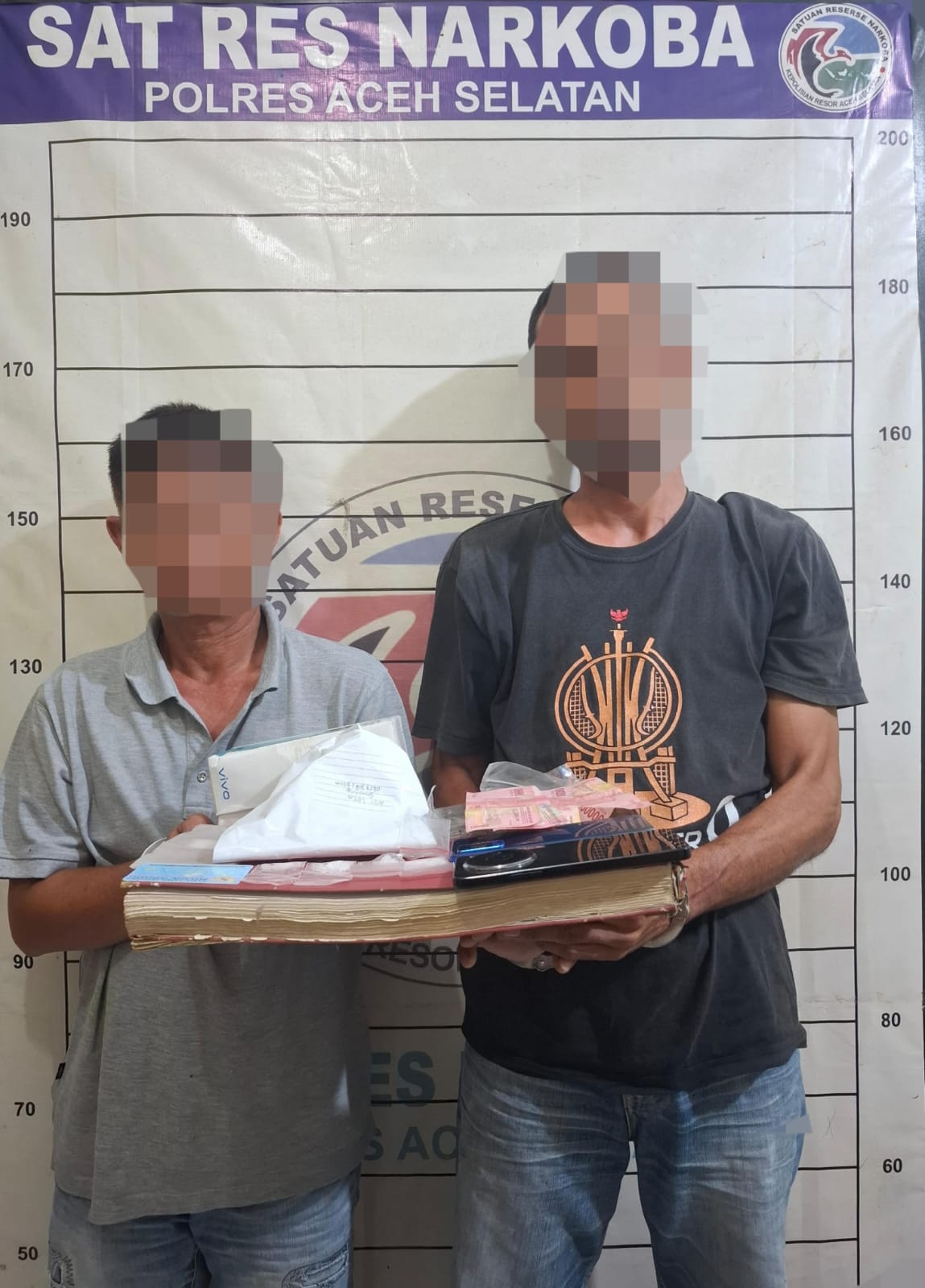 Berkedok Paket, Satresnarkoba Polres Aceh Selatan Bongkar Pengiriman Sabu dan Dua Pelaku Diamankan