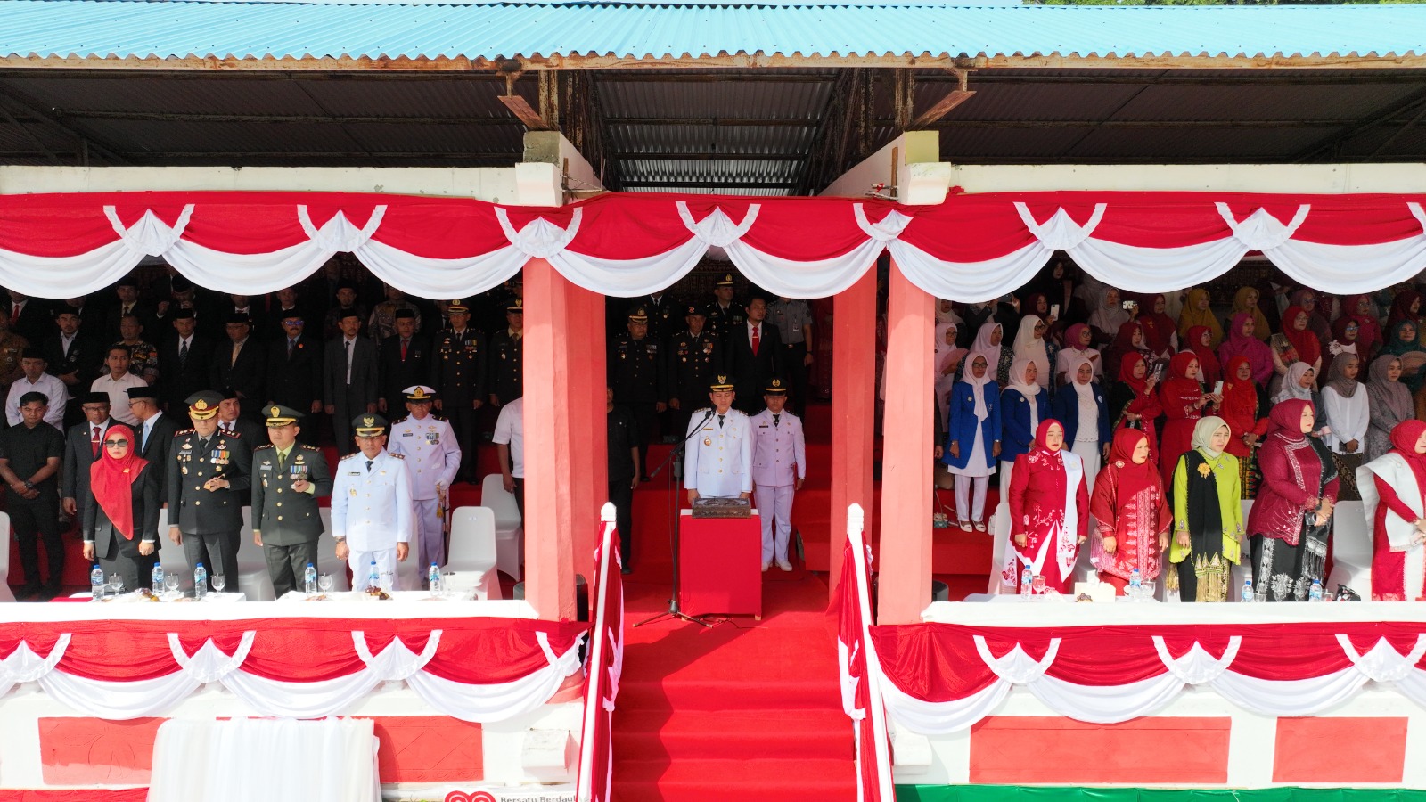 Kapolres Aceh Selatan Ikuti Upacara Peringatan HUT RI ke-80