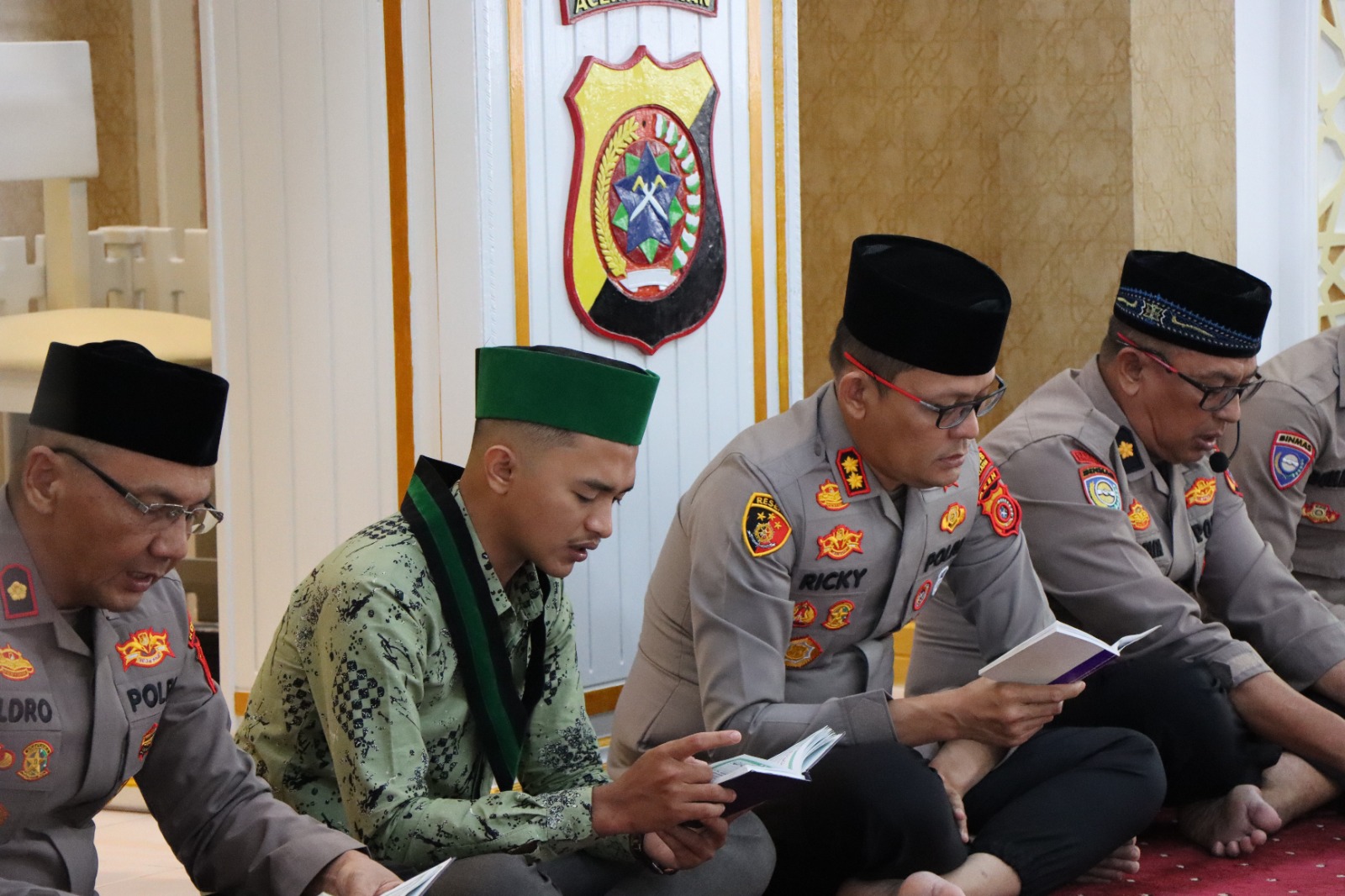 Polres Aceh Selatan dan Mahasiswa HMI Gelar Doa Bersama untuk Kedamaian Bangsa
