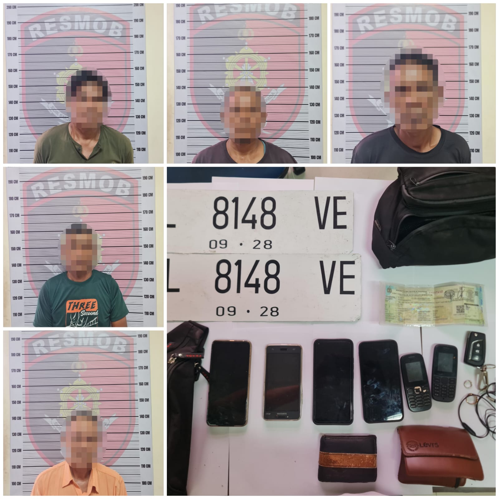 Kolaborasi Antar Polres, Satreskrim Polres Aceh Selatan Berhasil Amankan Lima Pelaku Pencurian Hewan Ternak