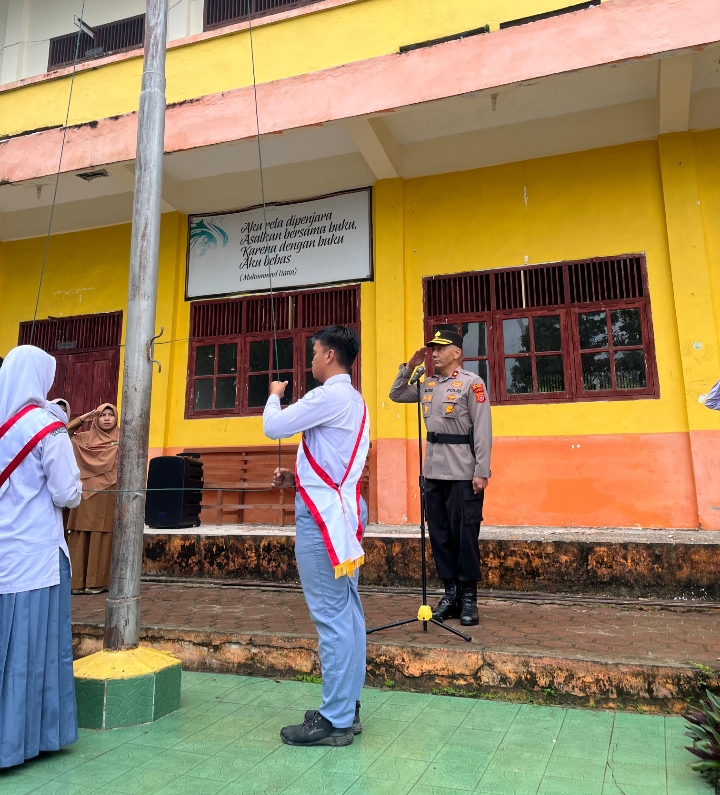 Polisi Saweu Sikula, Wakapolres Aceh Selatan Edukasi Generasi Muda tentang Kamtibmas