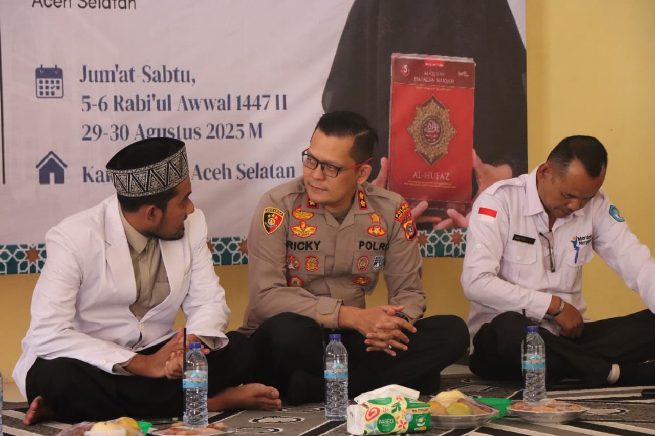 Kapolres Aceh Selatan Lanjutkan Kegiatan Silahturahmi Hari Kedua ke MUQ Aceh Selatan