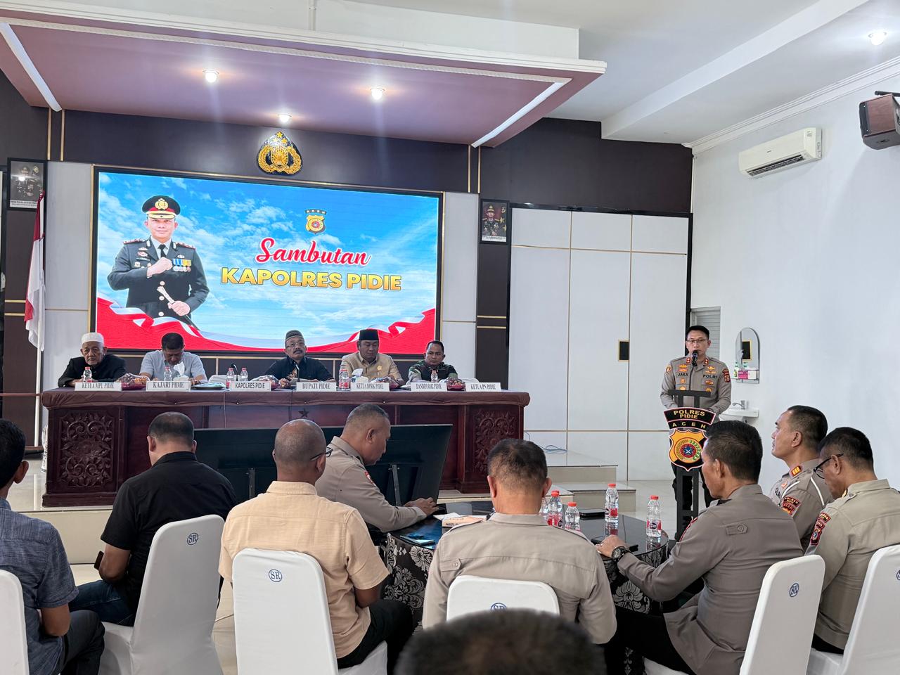 Polres Pidie Gelar FGD dan Deklarasi bersama Bahas Solusi Penanggulangan PETI bersama Stakeholder