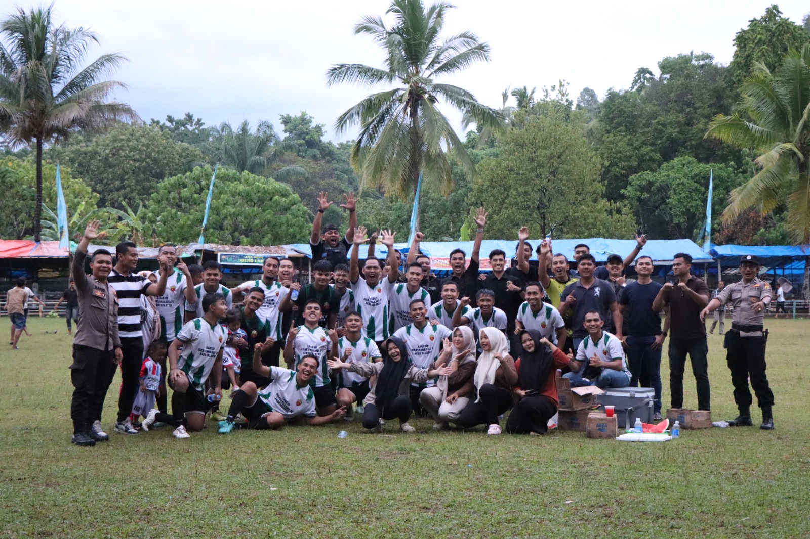 Bhayangkara FC Polres Aceh Selatan Melaju ke 8 Besar Piala Bos Yong Cup-I 2025