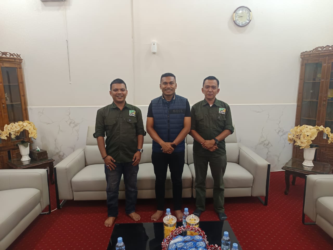 Penasehat dan Ketua APRI Aceh Selatan Kunjungi Bupati Abdya, Bahas Mekanisme WPR