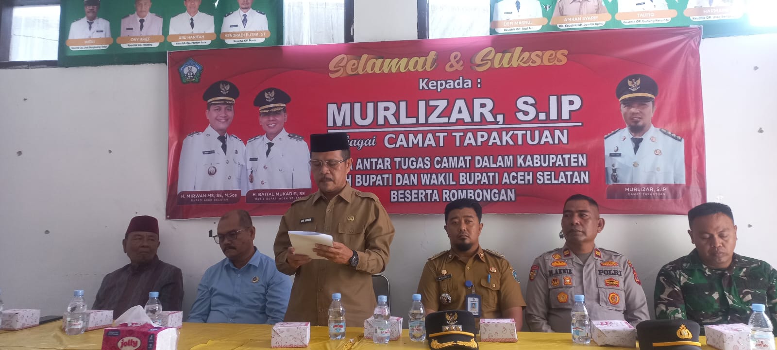 Sebelas Camat di Aceh Selatan Diantartugaskan pada Hari Ini