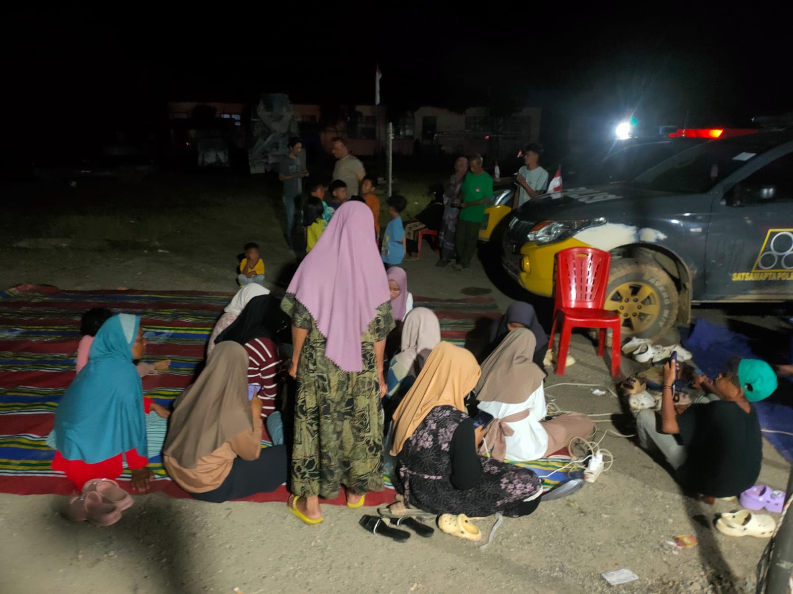 Polres Pidie Hadir di Wilayah Terisolir, Internet Starlink Dipasang untuk Pengungsi Rusip Antara