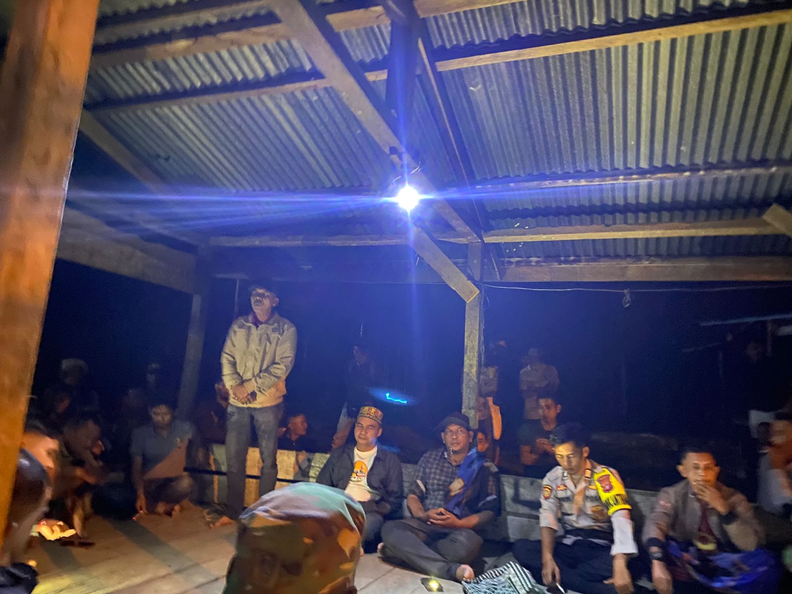 Kapolsek Tangse Bersama Muspika Mediasi Isu Penambangan Ilegal di Sungai Neubok Badeuk