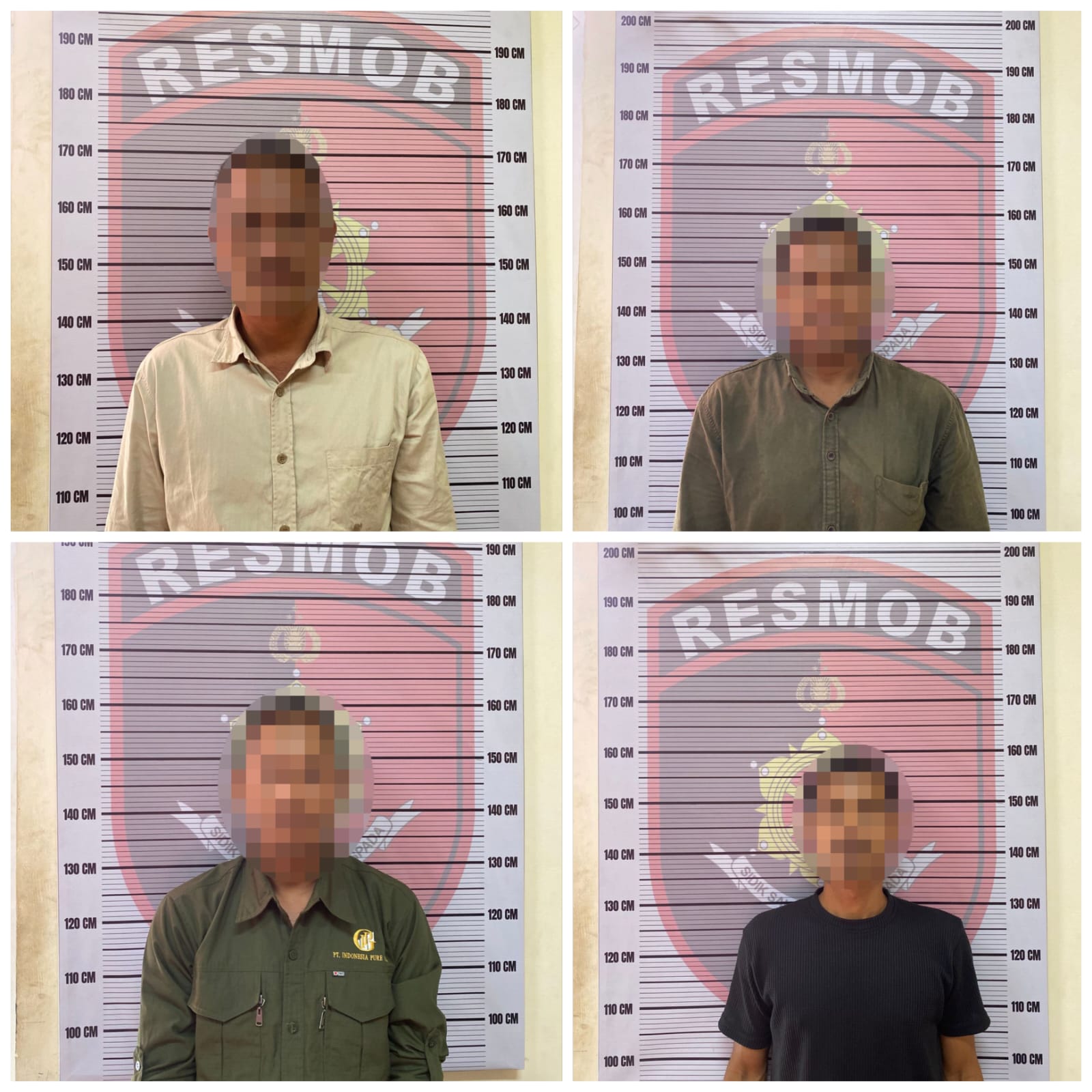 Sat Reskrim Polres Aceh Selatan Amankan Empat Terduga Pelaku Pengancaman dan Percobaan Perusakan di Kantor BPKD