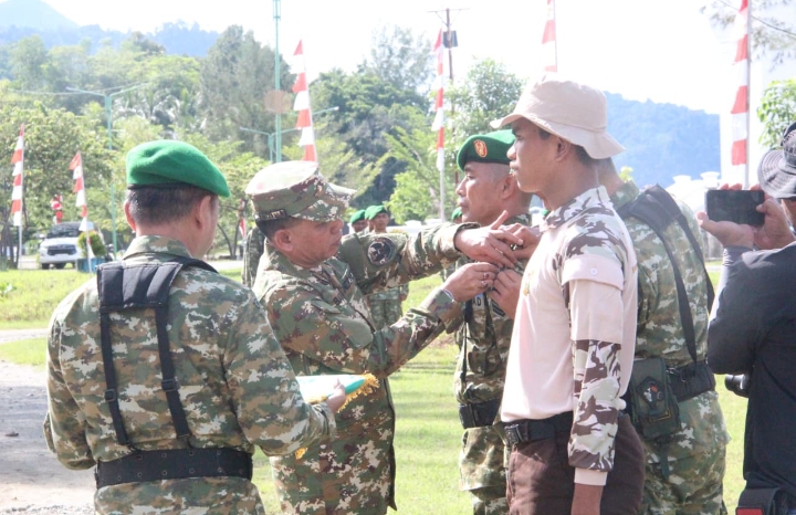 Wabup Aceh Selatan Resmi Buka Persami KKRI Binaan Kodim 0107/Aceh Selatan